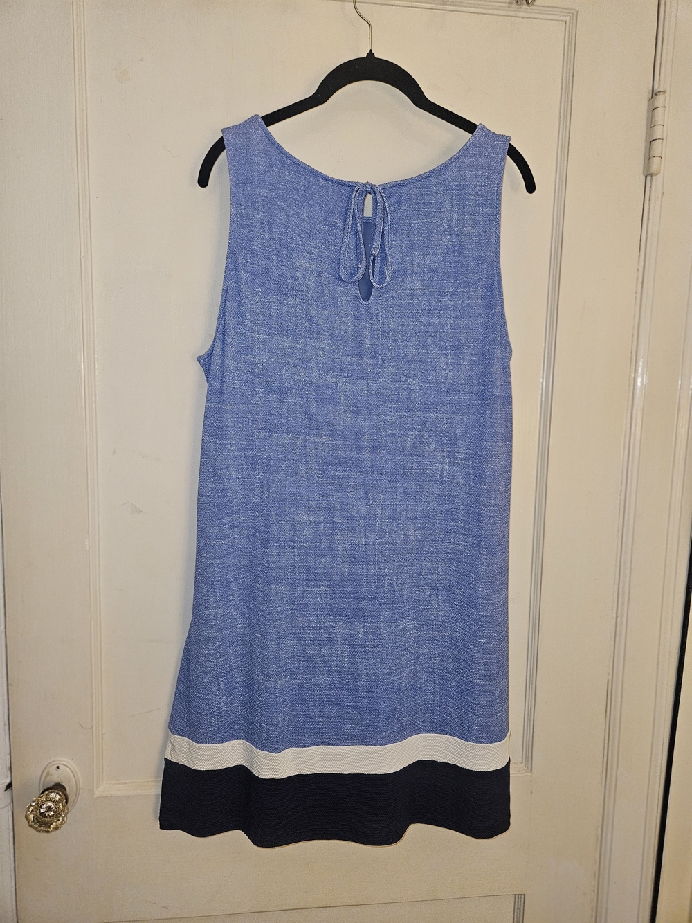 NWT- Tommy Bahama Blue Island Cays Colorblock Dress - Picture 2 of 3